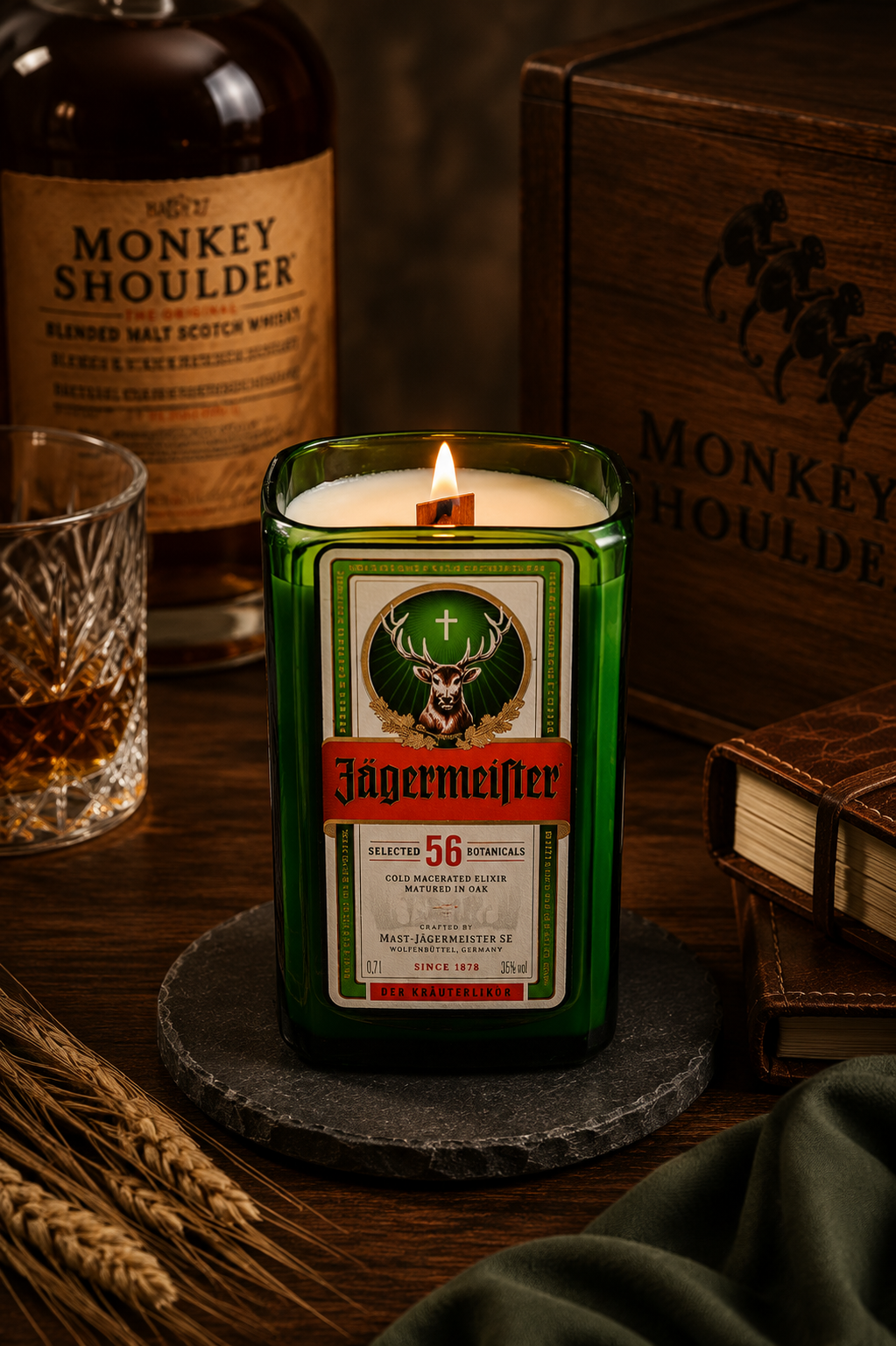ייגרמייסטר | Jagermeister candle