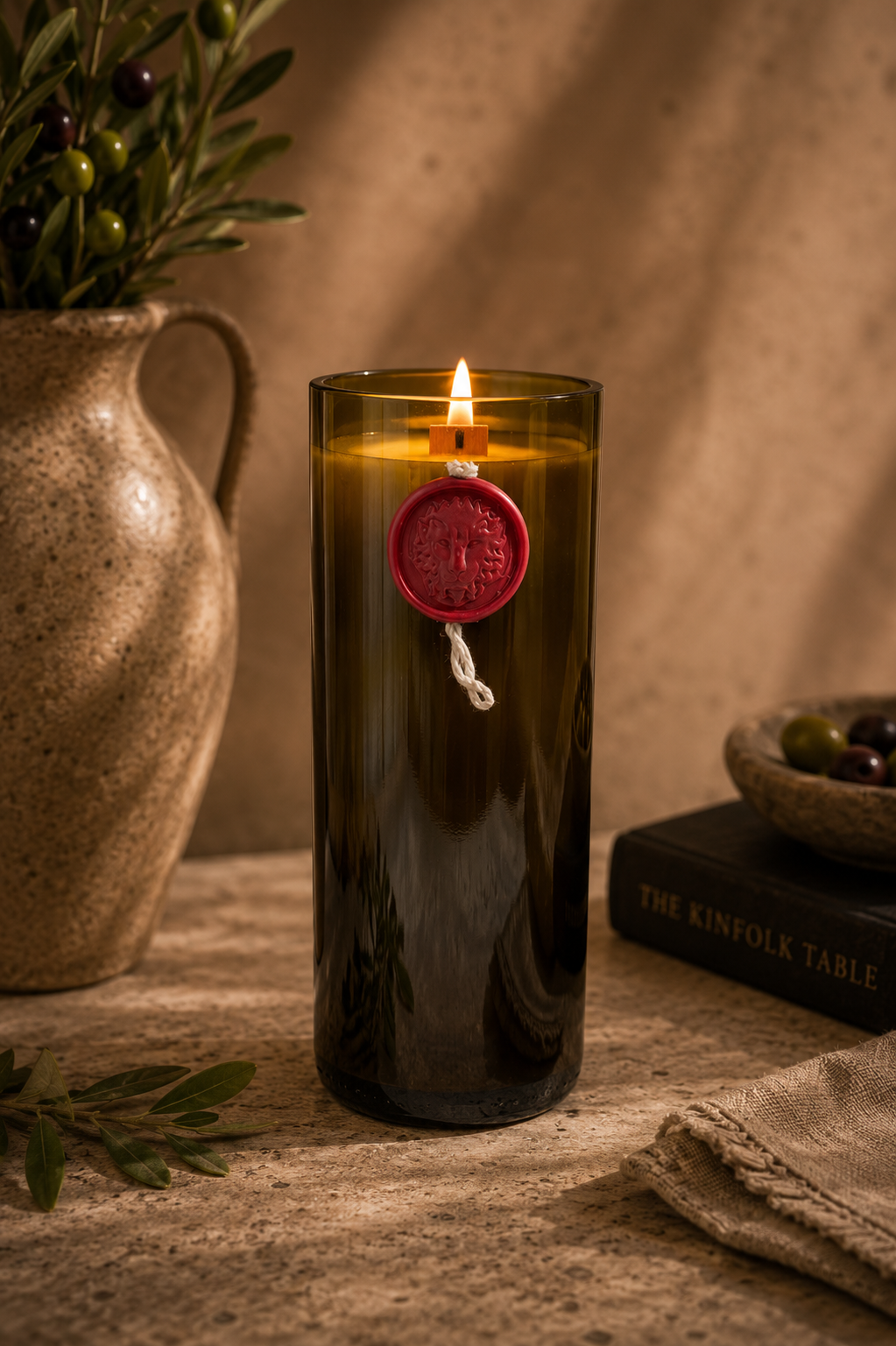 האריה האדום | The red Lion candle