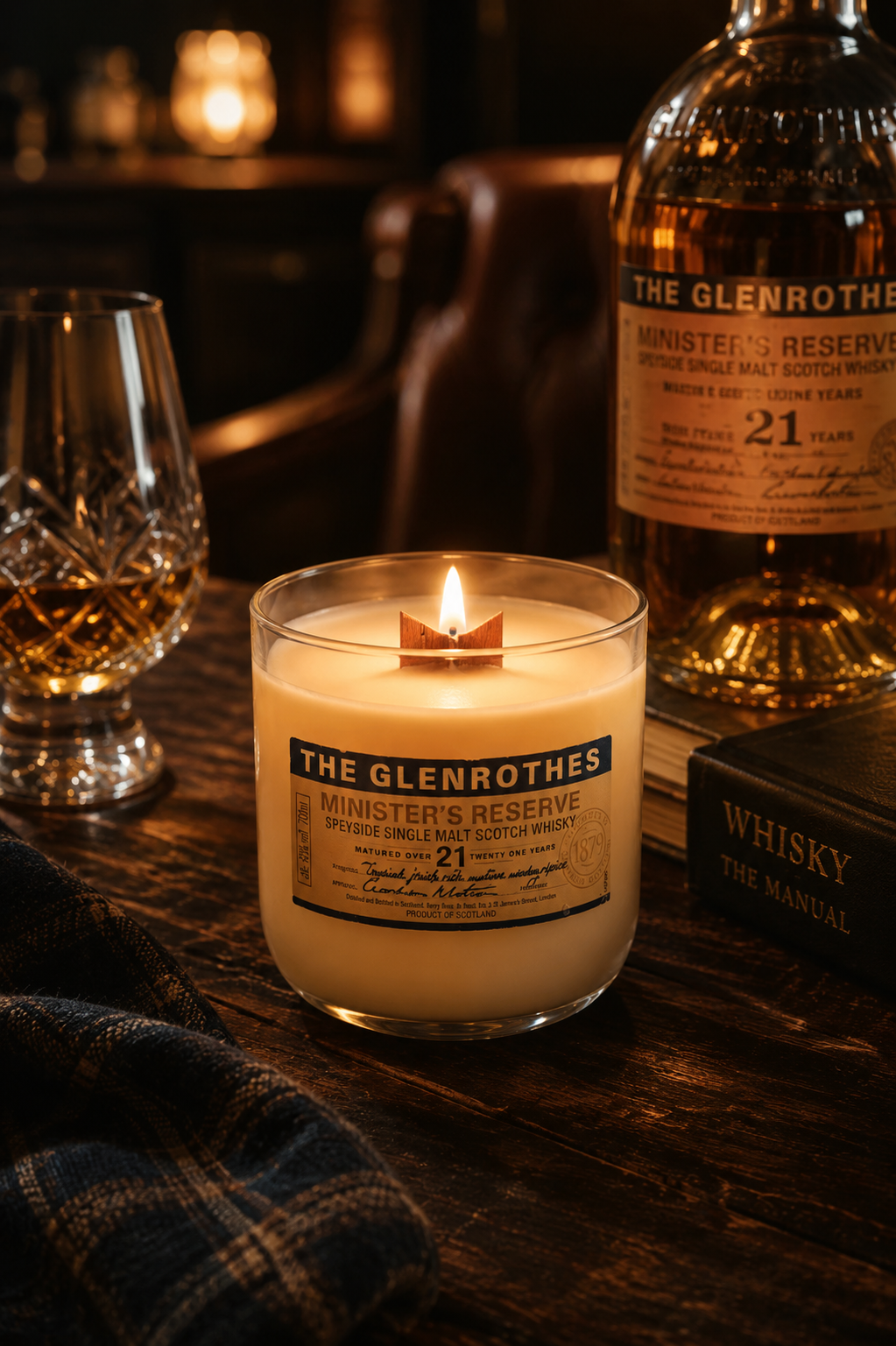 נר וויסקי Glenrothes – Minister’s Reserve