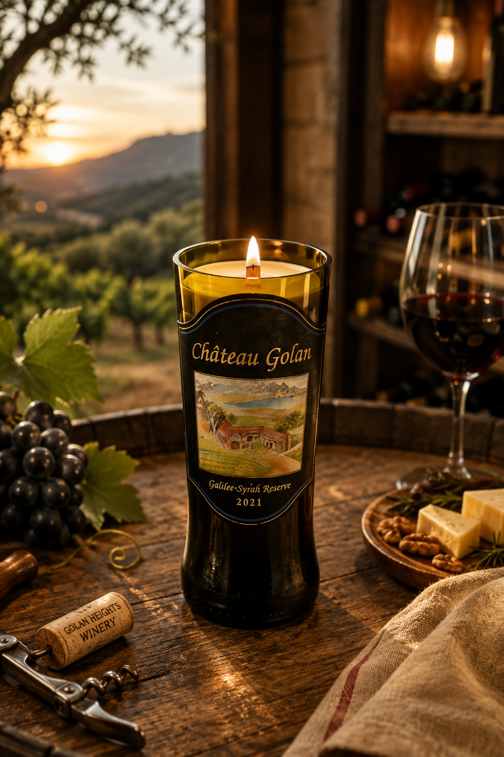 שאטו גולן | Château Golan Candle