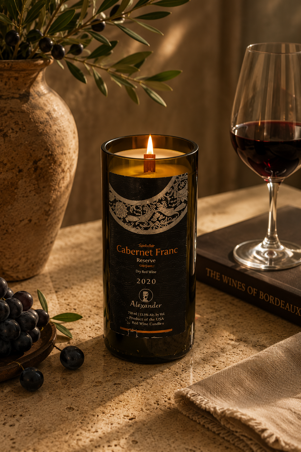 קברנה פרנק רזרב 2020 | Cabernet Franc Reserve 2020 Candle