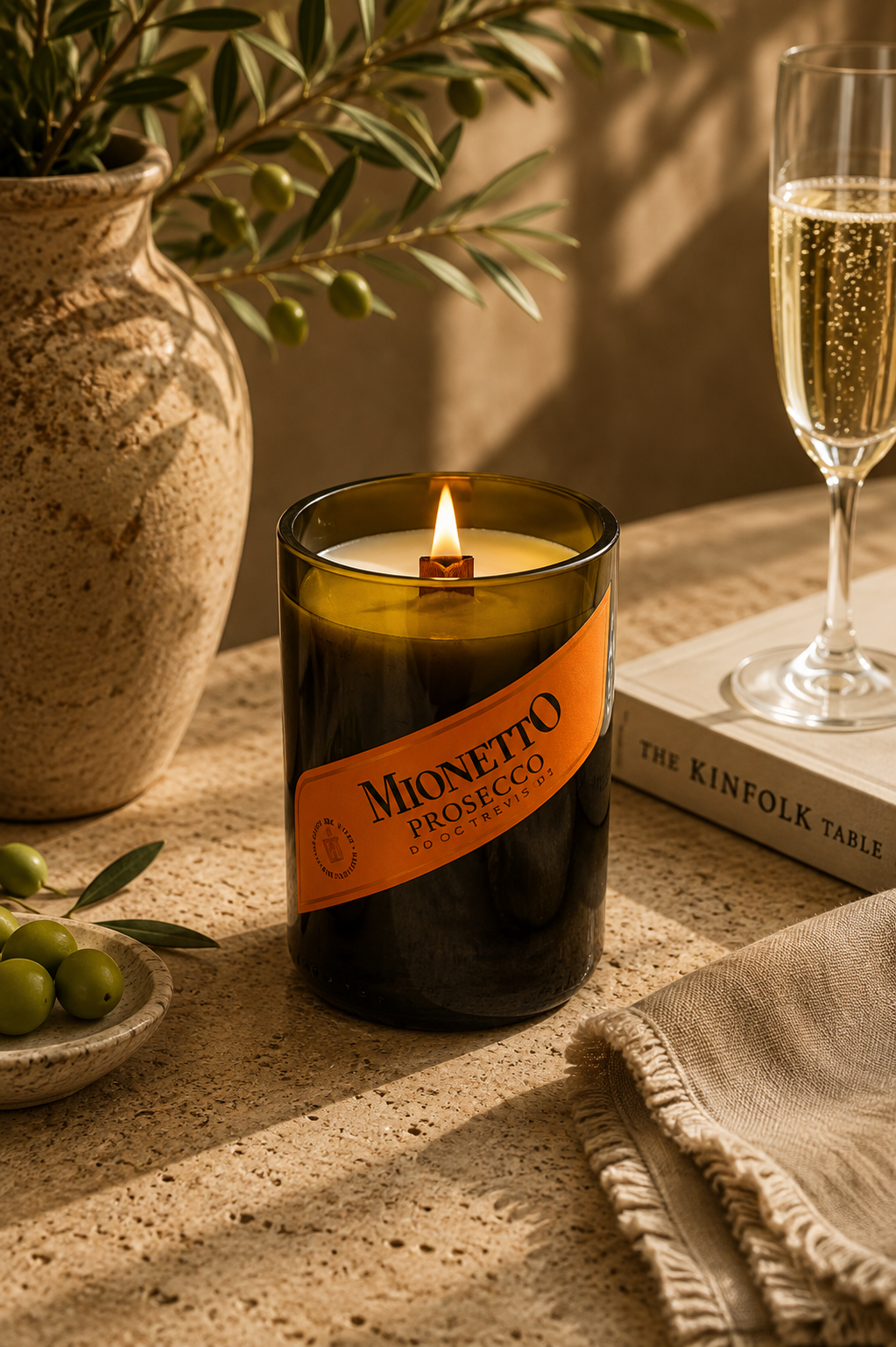 מונטו פרוסקו | Mionetto Prosecco Candle