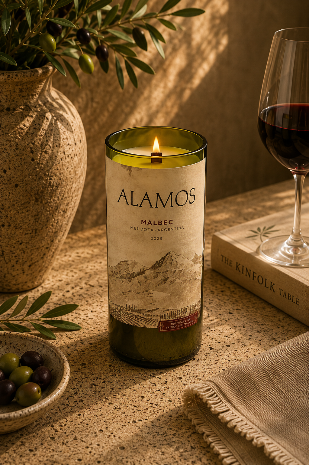 אלמוס מלבק 2023 | Alamos Malbec 2023 Candle