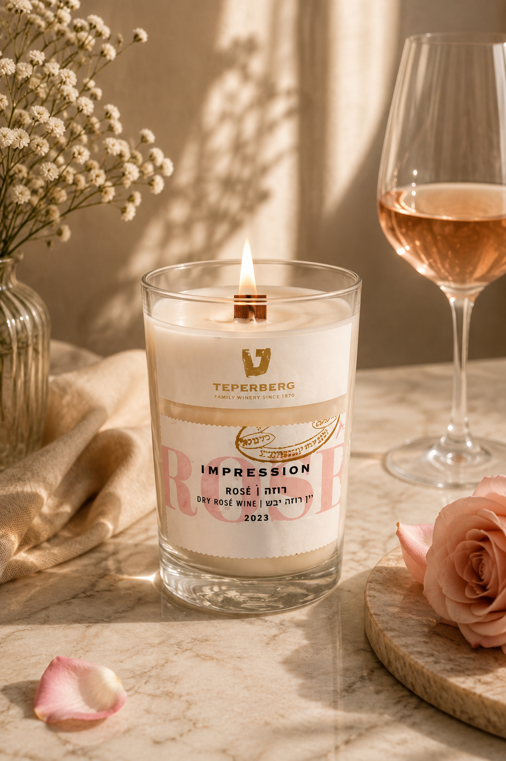 אימפרסיון רוזה | Impression Rose candle