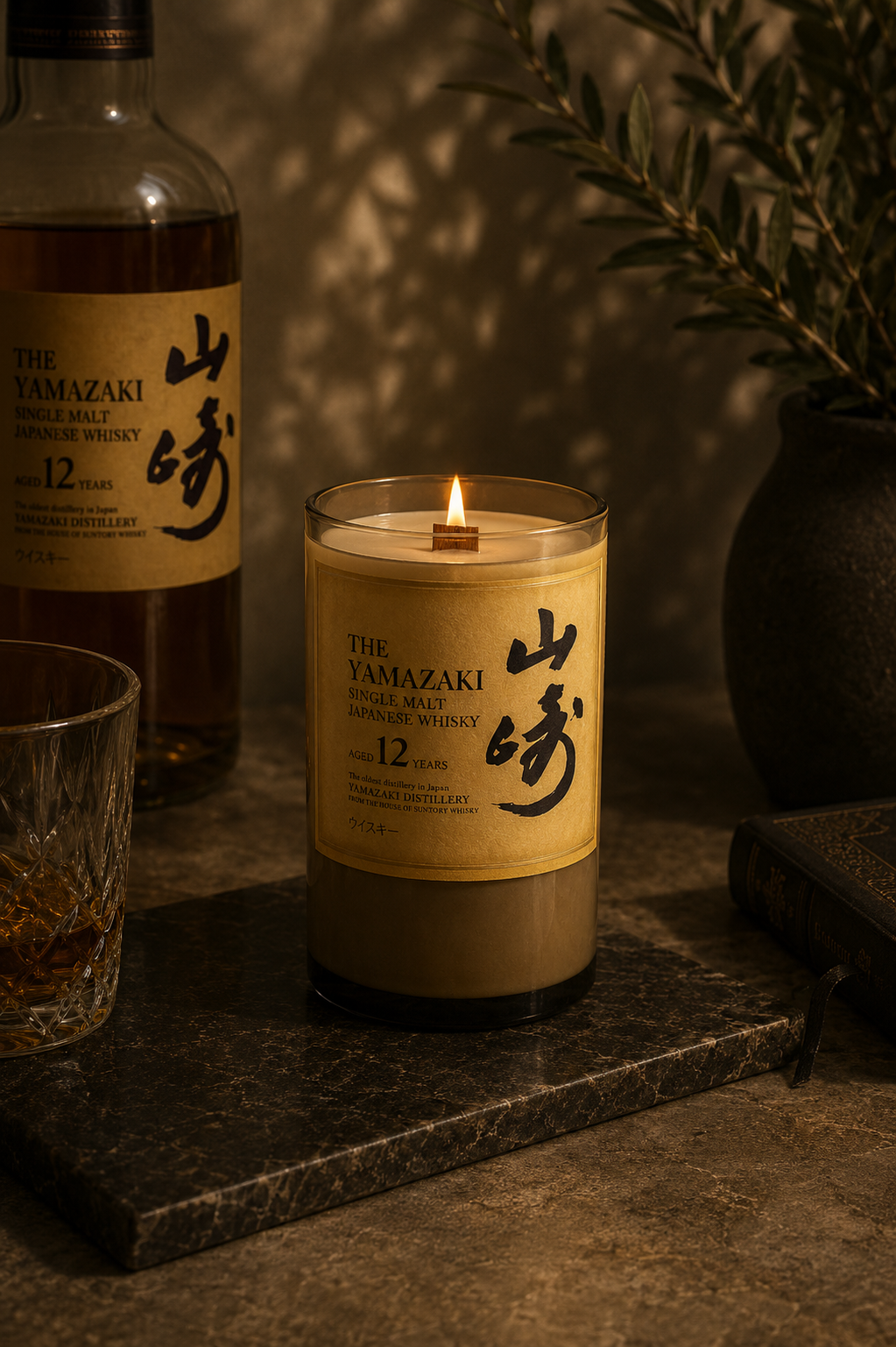 יאמזאקי ויסקי יפני | Yamazaki Japanese Whisky Candle
