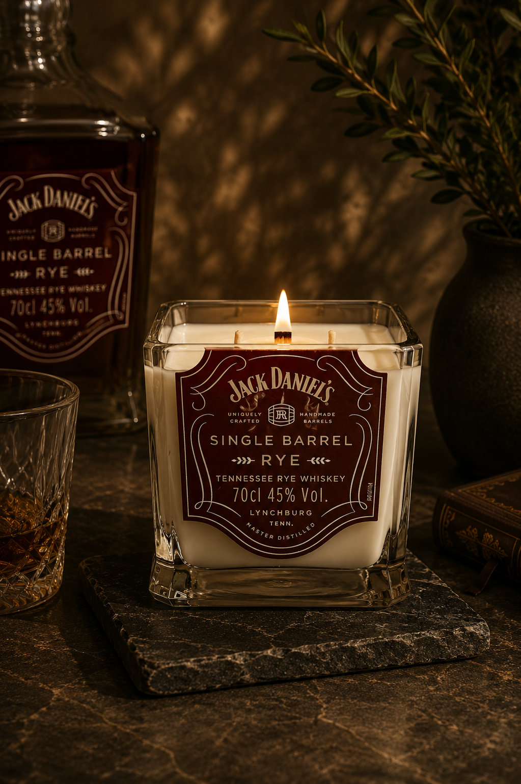 ג'ק דניאלס אדום | Jack Daniels RED Candle