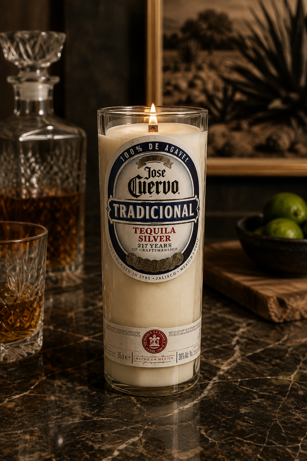 חוזה קוארבו אספסיאל סילבר | Jose Cuervo Especial Silver Candle