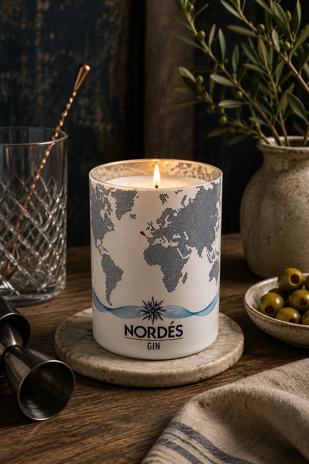 נורדס | nordes atlantic galician Candle