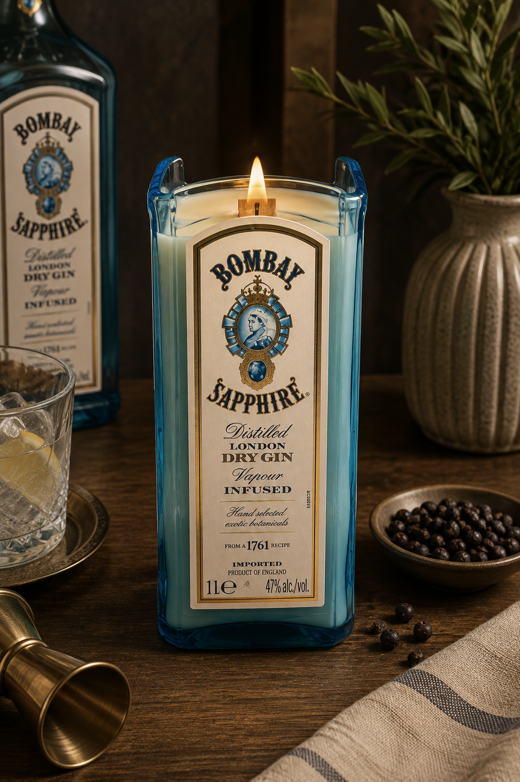 בומביי ספייר | Bombay Sapphire Candle