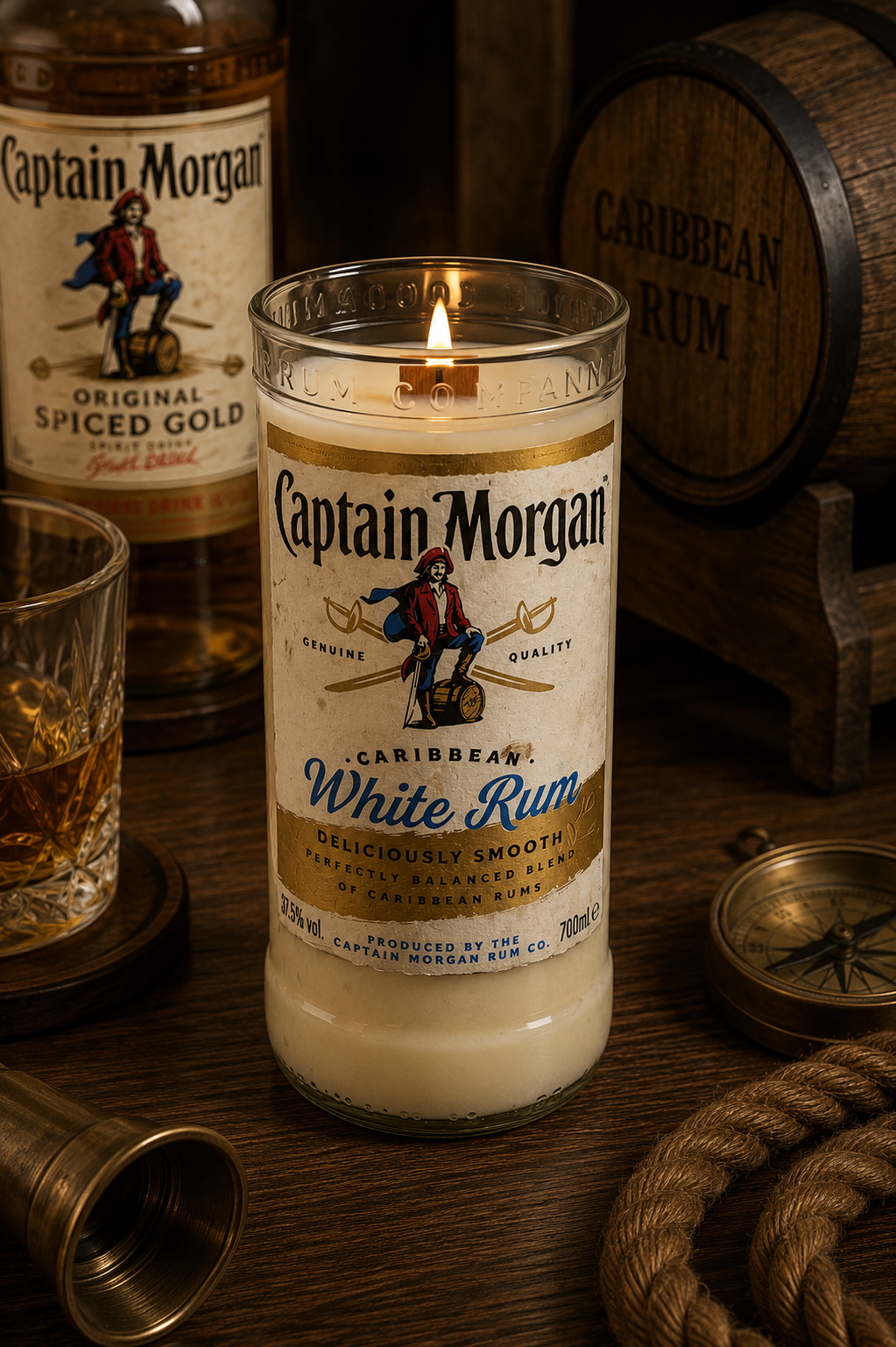 קפטן מורגן ספייס גולד | Captain Morgan Candle