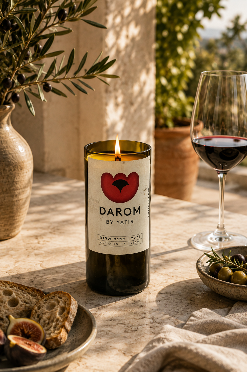 דרום אדום 2022 | Darom Red 2022 Candle