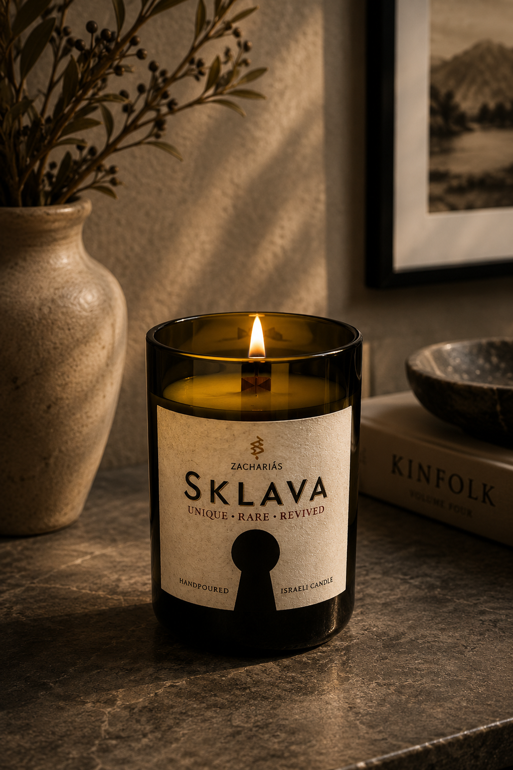 סקלאבה | Zacharias Sklava Candle