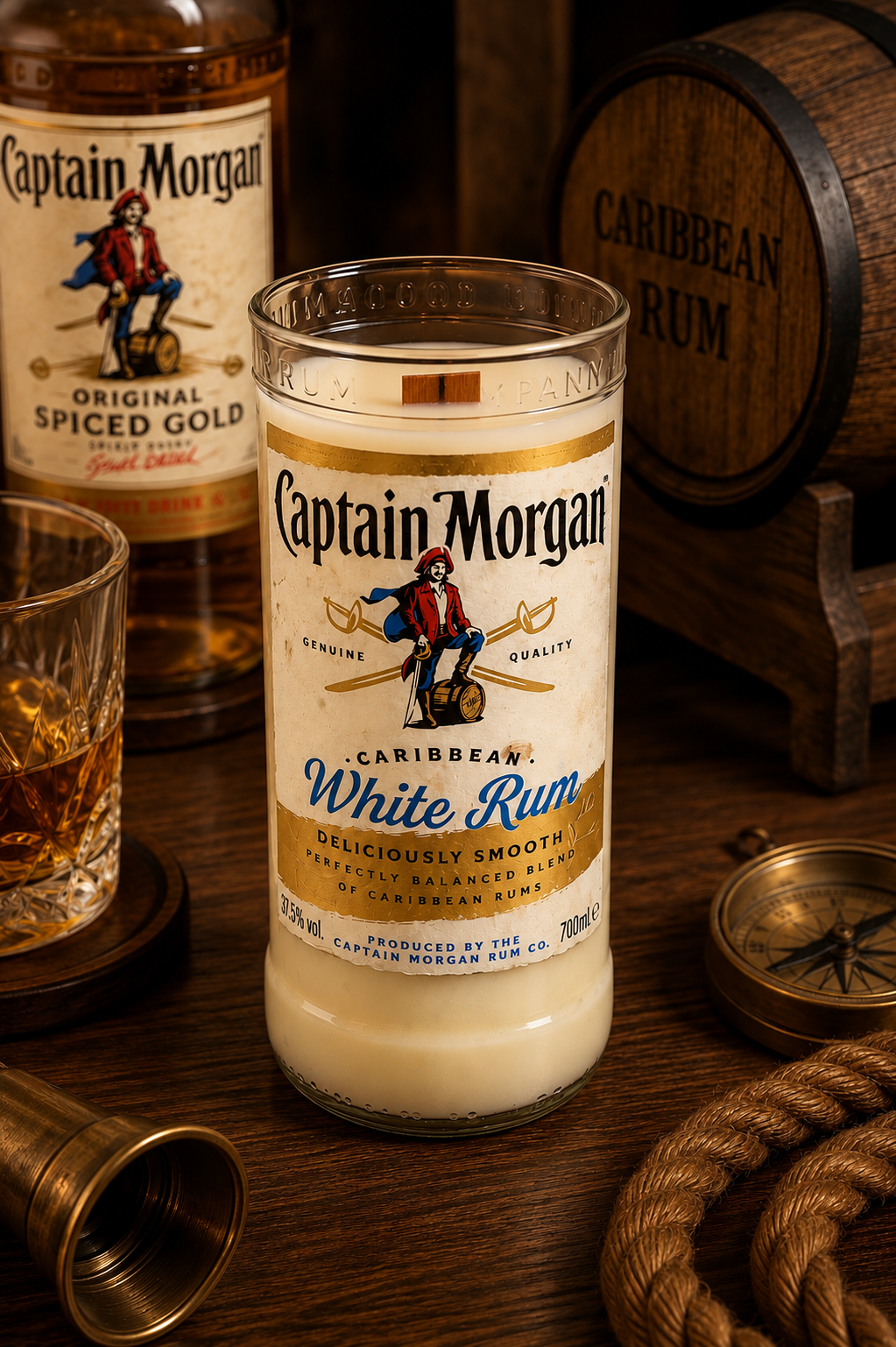 קפטן מורגן ספייס גולד | Captain Morgan Candle
