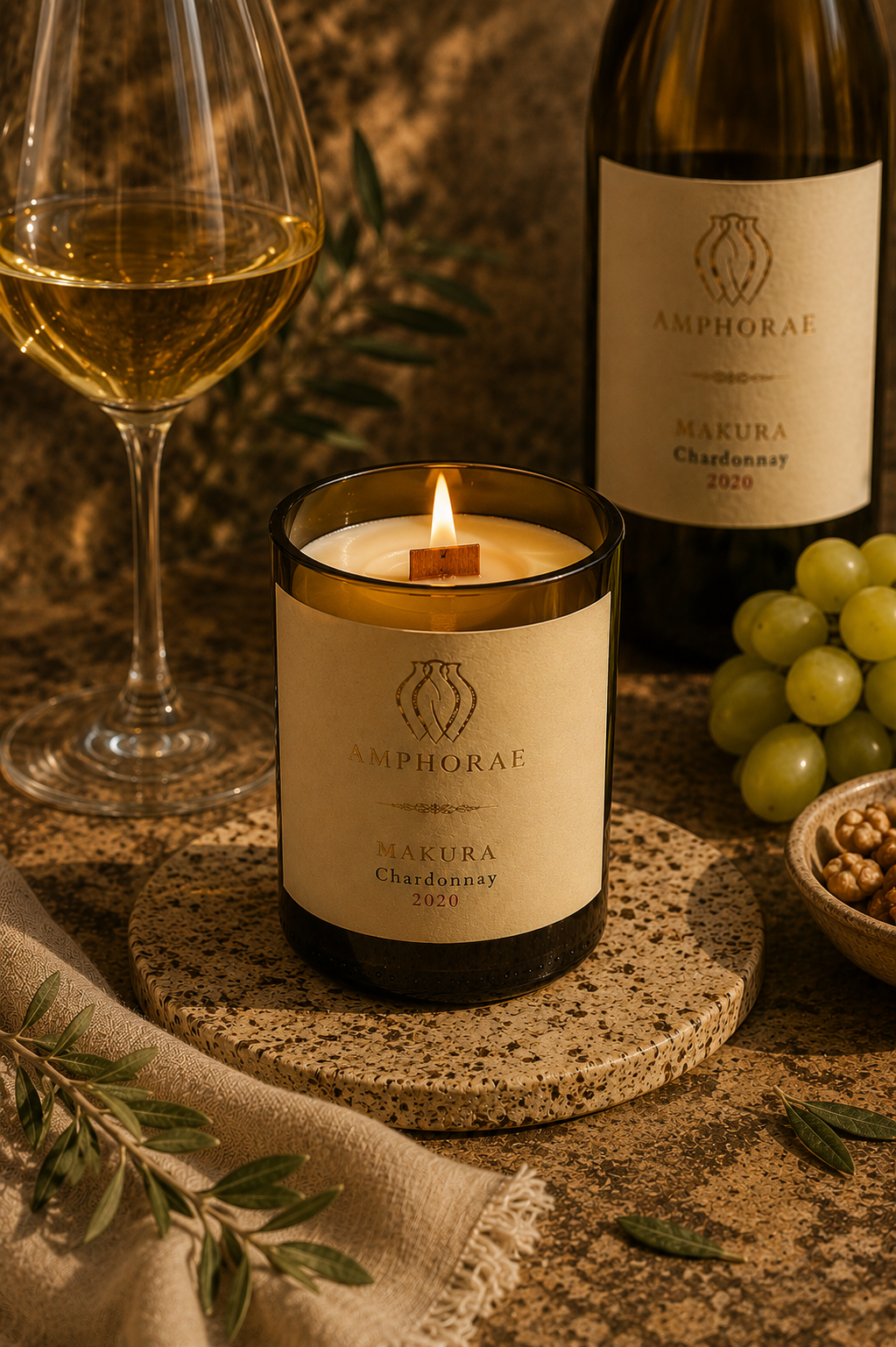 Amphorae Makura Chardonnay 2020 - קנדל אמפורה מקורה שרדונה