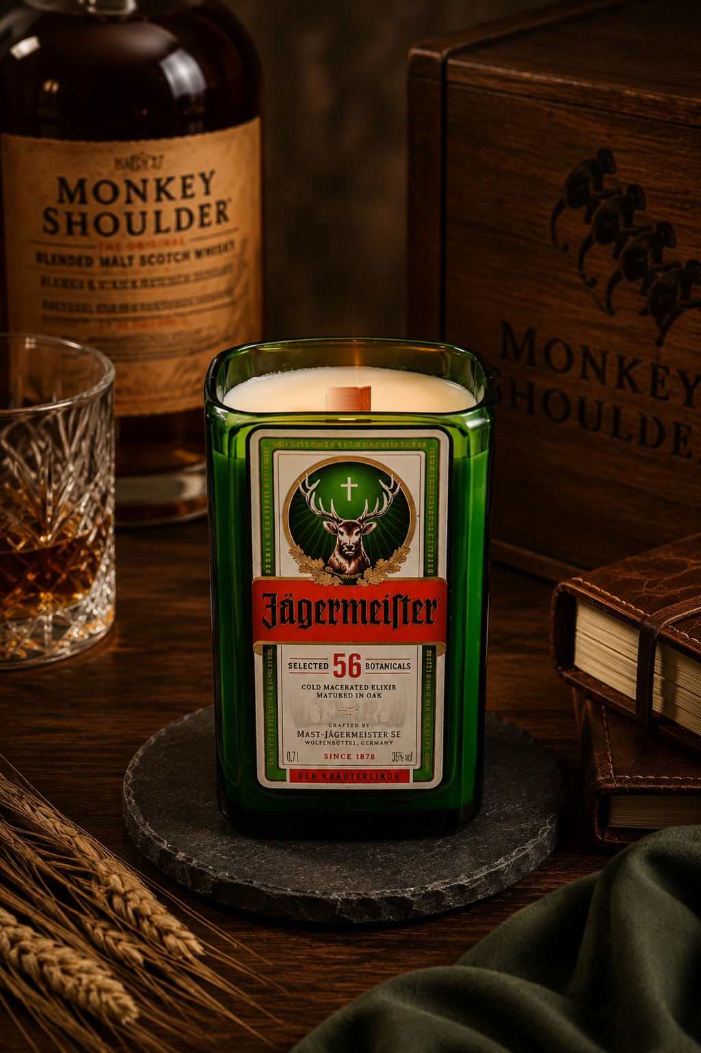 ייגרמייסטר | Jagermeister candle