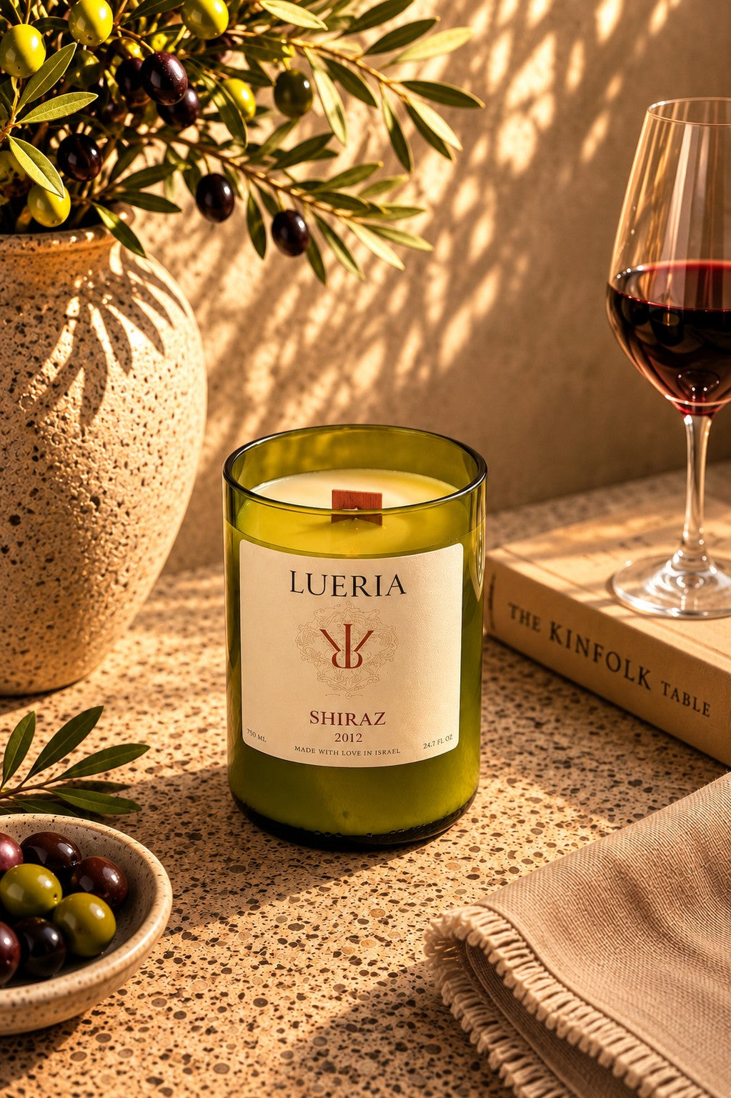 לואריה שיראז 2012 | Lueria Shiraz 2012 Candle