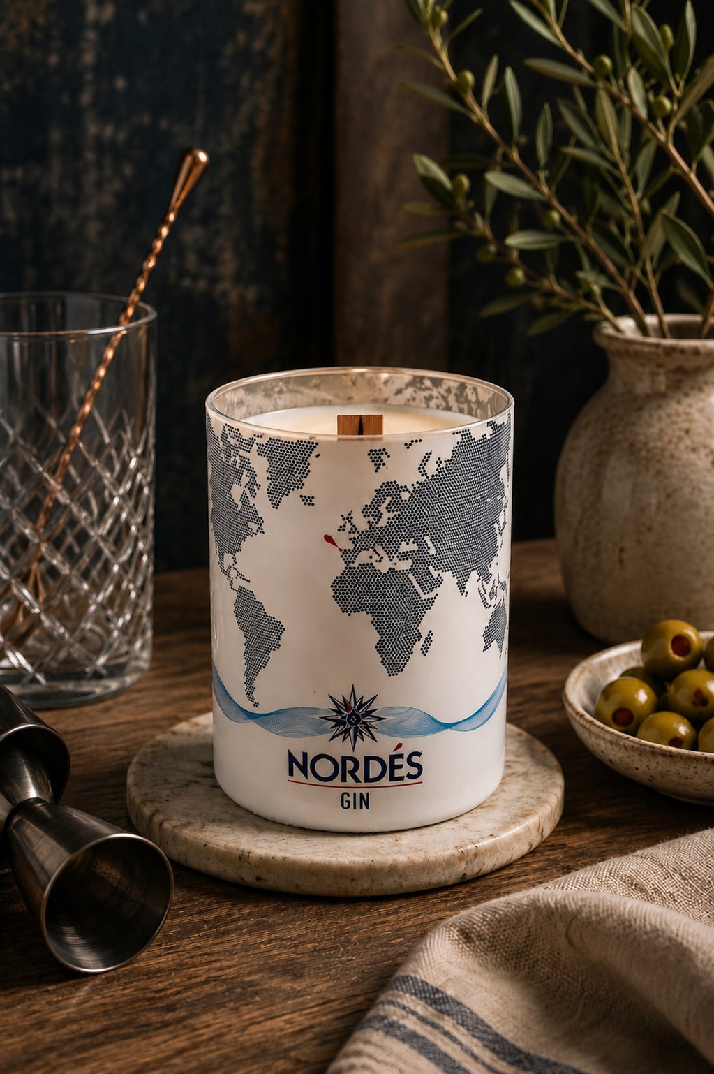 נורדס | nordes atlantic galician Candle