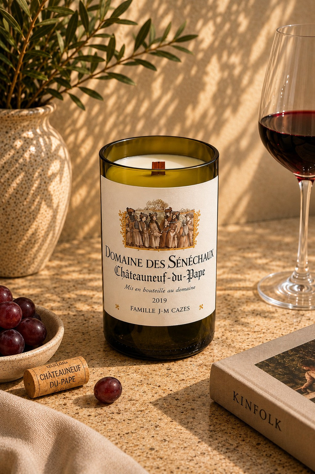 דומיין דס סנסאוקס | Domaine des senechaux candle