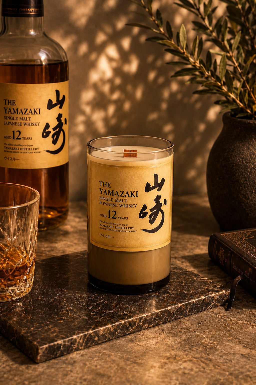 יאמזאקי ויסקי יפני | Yamazaki Japanese Whisky Candle